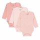 Hust and Claire Base Bodystocking 3-pak, Rosa