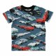 Molo Ralphie T-shirt med Bilprint, Bl