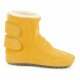 Pom Pom Skindfutter med Foer, Mustard Suede