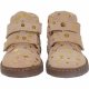 Pom Pom Begyndersko med Velcro, Peach Gold Dot