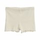 Wheat Rib Shorts i Ivory