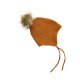 Minymo Hue med Kvast, Uldmix/Pumpkin Spice