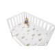 Pinolino Str�klagen til Vugge, Bedside Crib og Barnevogn (2 stk.), Jersey/Gr� Skyer
