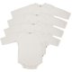 Pippi Body Langrmet (4-pak), White