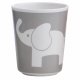 Rätt Start Melamin Krus, Elefant/Mørkegrå