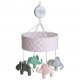 Rätt Start Musik Mobile, Elefant/Pink