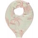 Smfolk Hagesmk med Sut-holder (3.stk) kologisk Bomuld, Jungle/Silver Pink