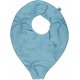 Smfolk Hagesmk med Sut-holder (3.stk) kologisk Bomuld, Jungle/Cendre Blue
