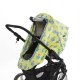 Trille Regnslag til Jogger og Klapvogn, Monster Lime