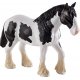 Mojo Clydesdale Hest, Sort/Hvid