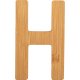 small foot ABC Bogstav H, Bambus