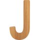 small foot ABC Bogstav J, Bambus