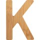 small foot ABC Bogstav K, Bambus