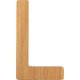 small foot ABC Bogstav L, Bambus