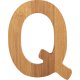small foot ABC Bogstav Q, Bambus